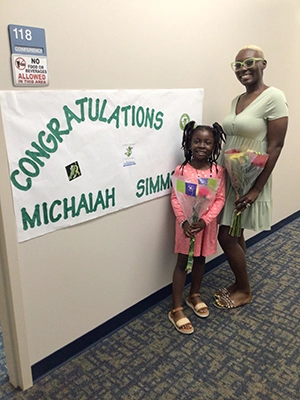 Pre-K student Winner