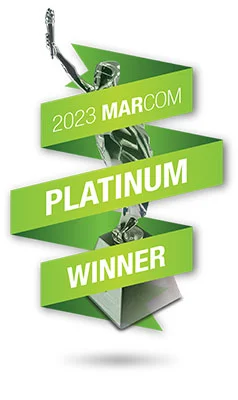 2023 Marcom Platinum Award Winner